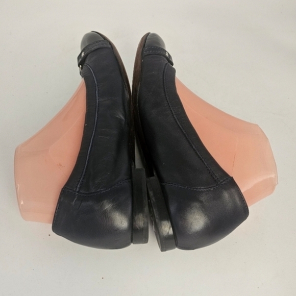 AGL Monika Cap Toe Ballet Flats – Size 38 (US 7.5) Black - Picture 6 of 9